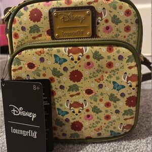Disney Loungefly Bambi Floral Mini Backpack